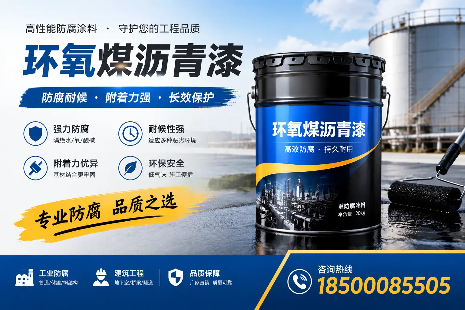 如何选择适合的环氧煤沥青漆？广元市场选型指南